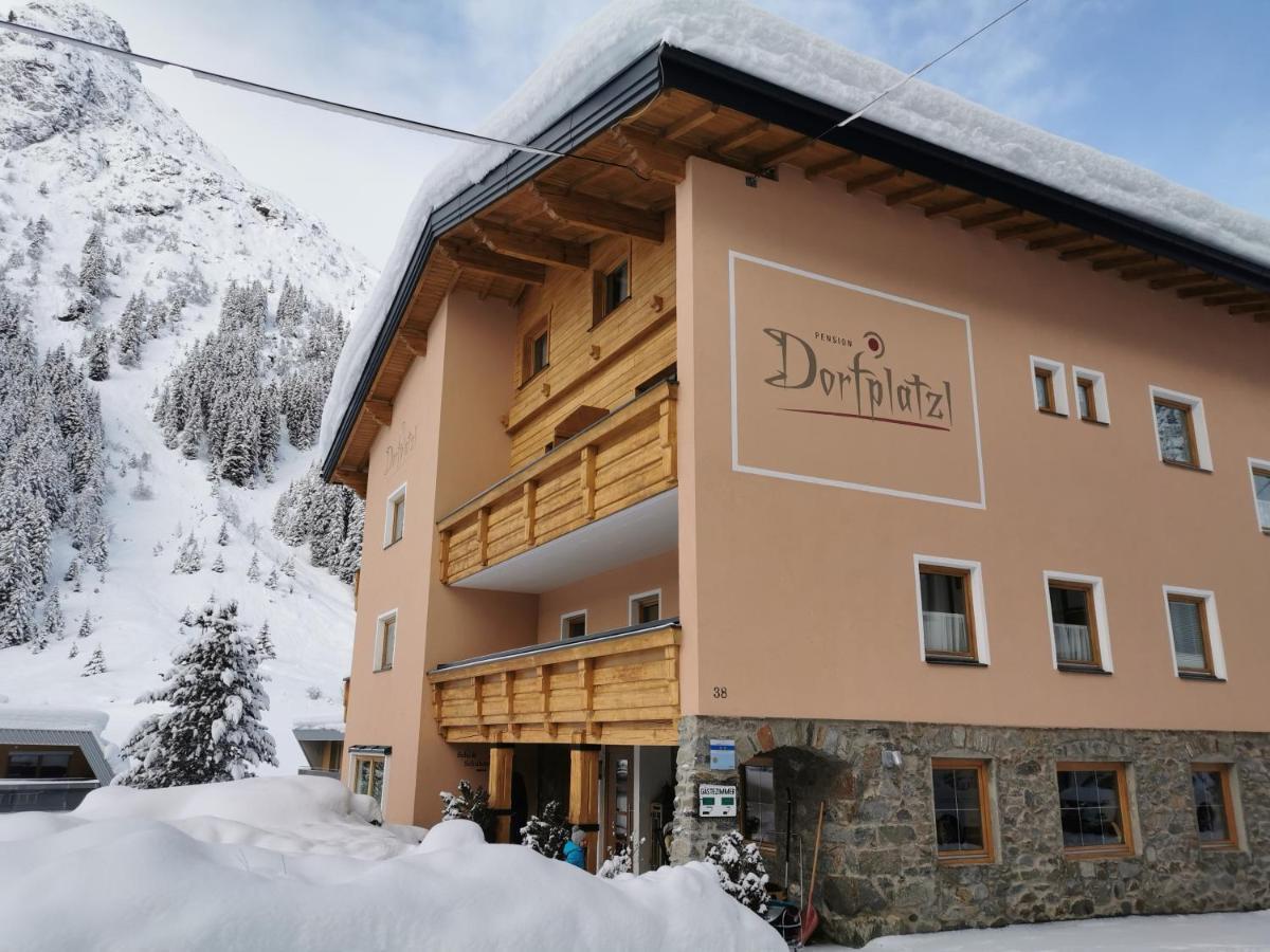 Pension Dorfplatzl Sankt Leonhard im Pitztal Exterior photo